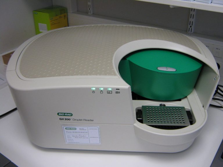 Acquisition de la ddPCR Bio-Rad QX200 et son AutoDG – GeT